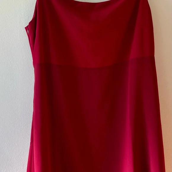 Tyler Mcgillivary | Dresses | Tyler Mcgillivary Xl Lyla Two Tone Romantic  Red Burgundy Dress Limited Edition | Poshmark